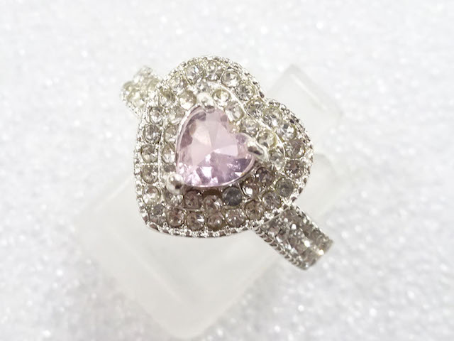 JAPANESE KIMONO / ANTIQUE COLORED STONE RING (SIZE 15)